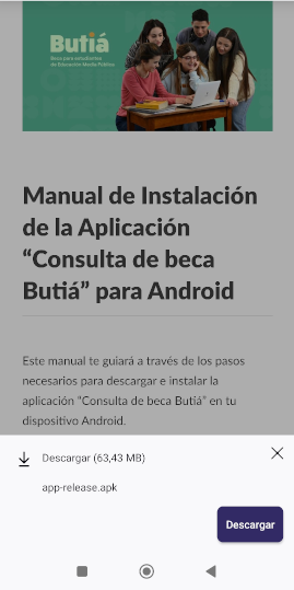 Descargar la aplicación